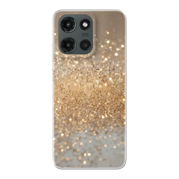 Radiant Gold Glitter Case