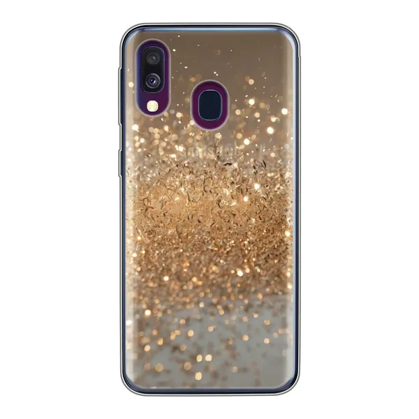 Radiant Gold Glitter Case