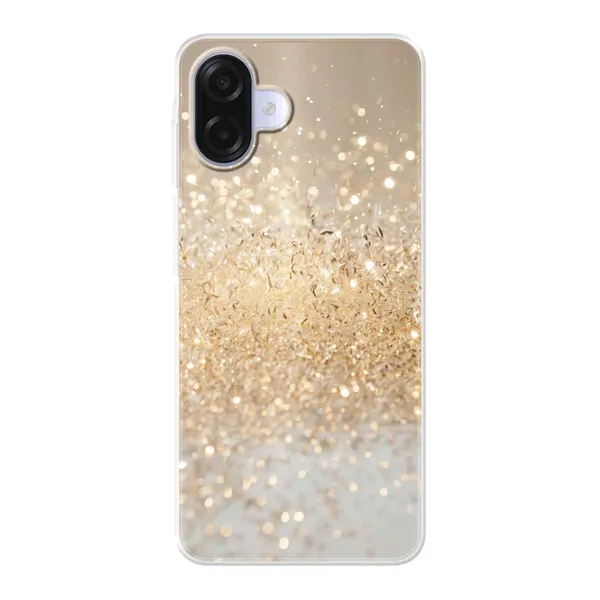 Radiant Gold Glitter Case