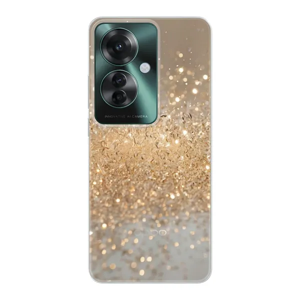 Radiant Gold Glitter Case