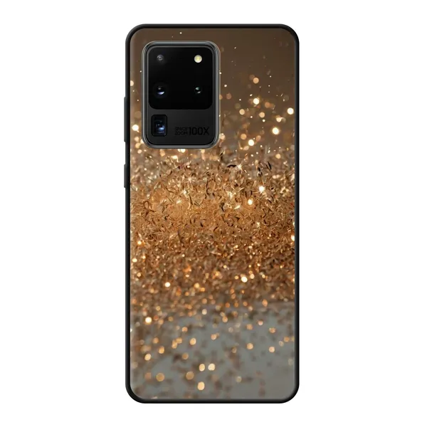 Radiant Gold Glitter Case