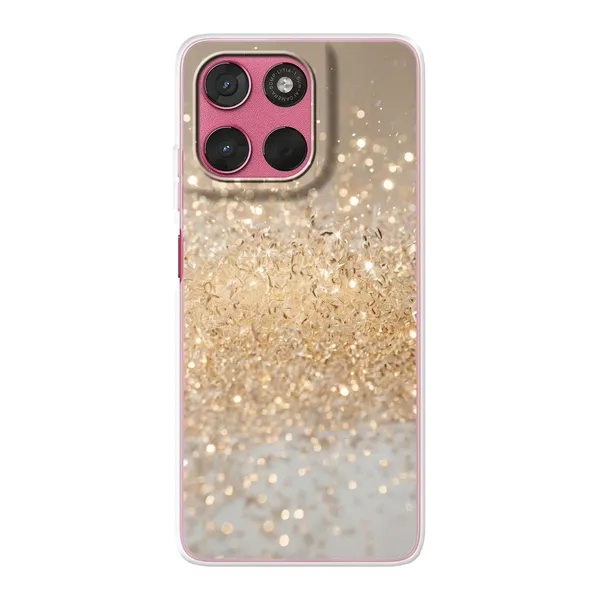 Radiant Gold Glitter Case