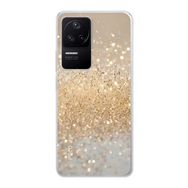 Radiant Gold Glitter Case