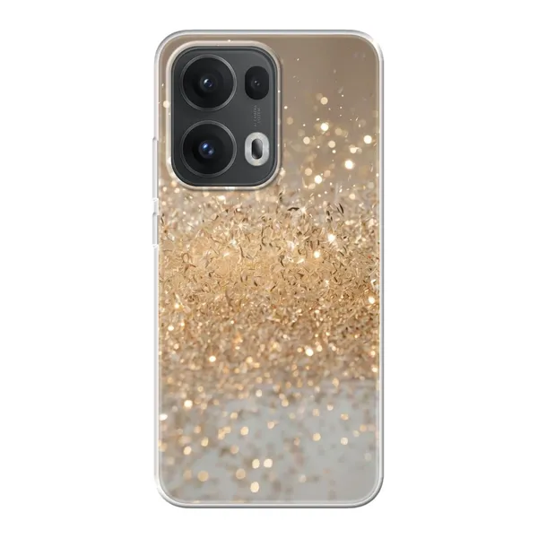 Radiant Gold Glitter Case