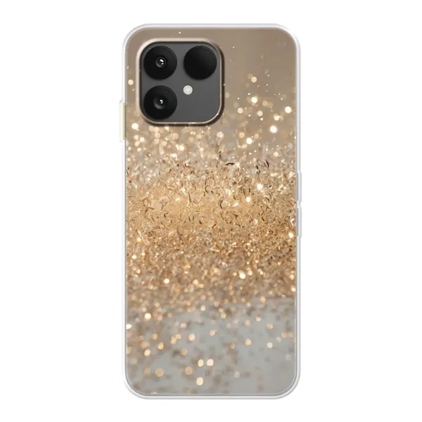 Radiant Gold Glitter Case