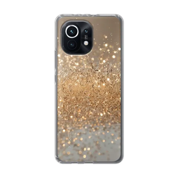 Radiant Gold Glitter Case