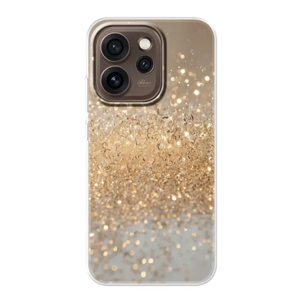 Radiant Gold Glitter Case