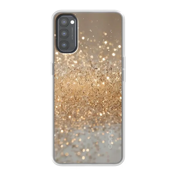 Radiant Gold Glitter Case