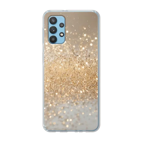 Radiant Gold Glitter Case