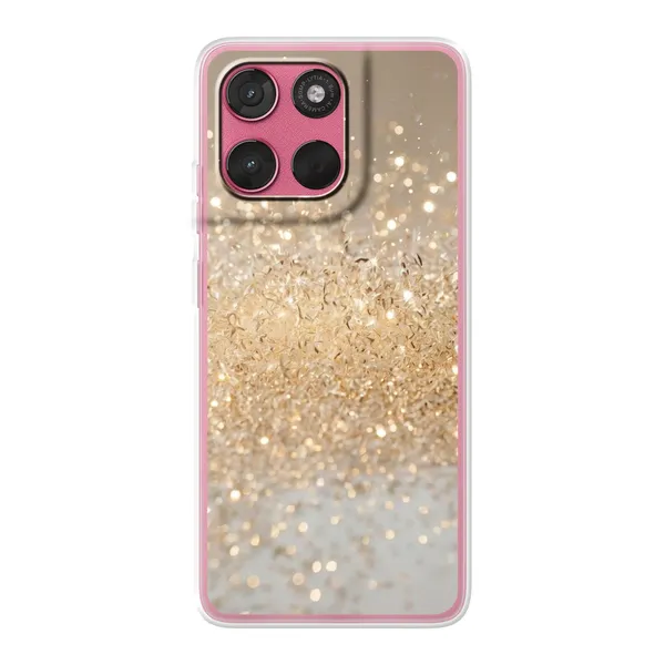 Radiant Gold Glitter Case