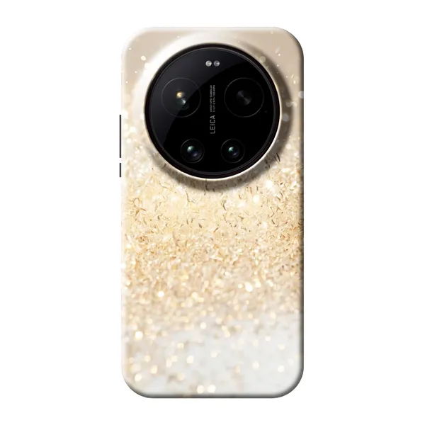 Radiant Gold Glitter Case