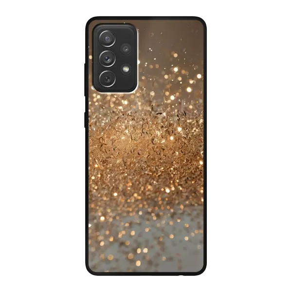 Radiant Gold Glitter Case