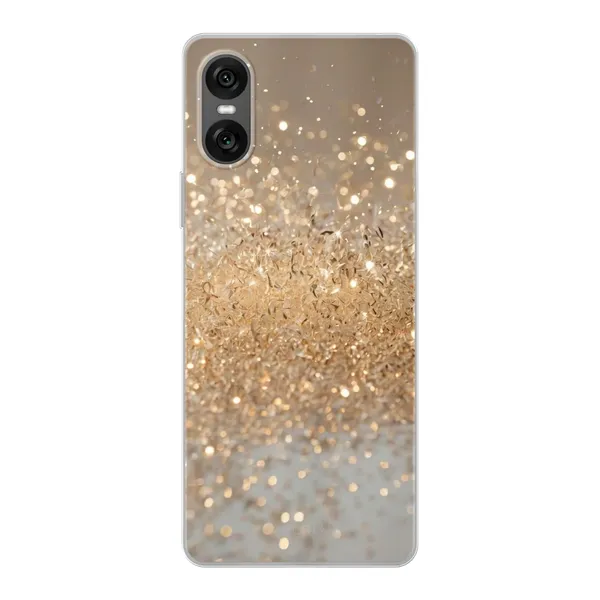 Radiant Gold Glitter Case