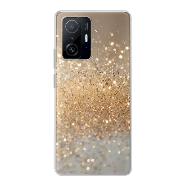Radiant Gold Glitter Case