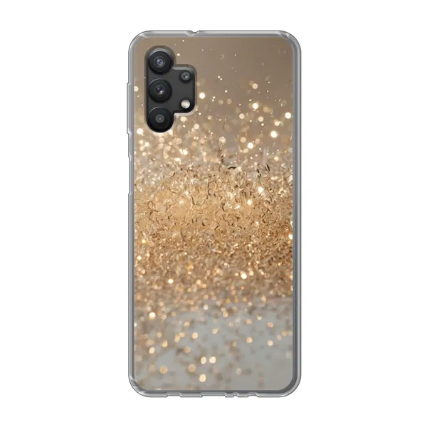 Radiant Gold Glitter Case