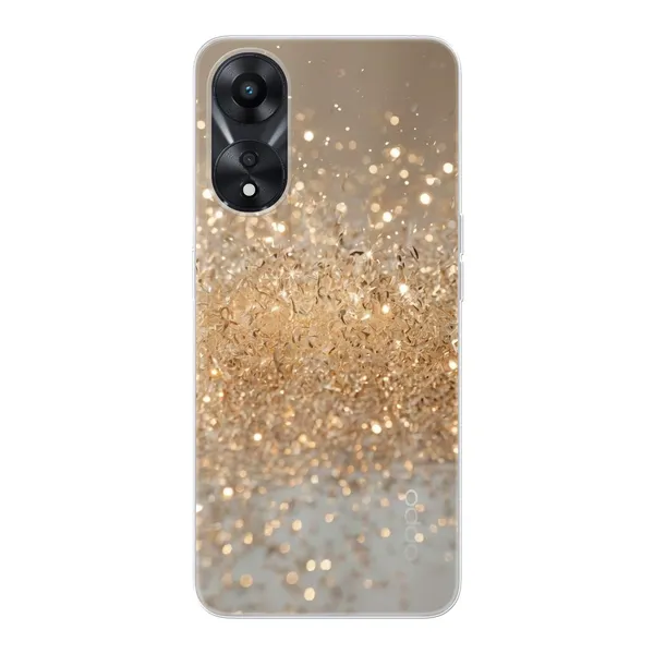 Radiant Gold Glitter Case