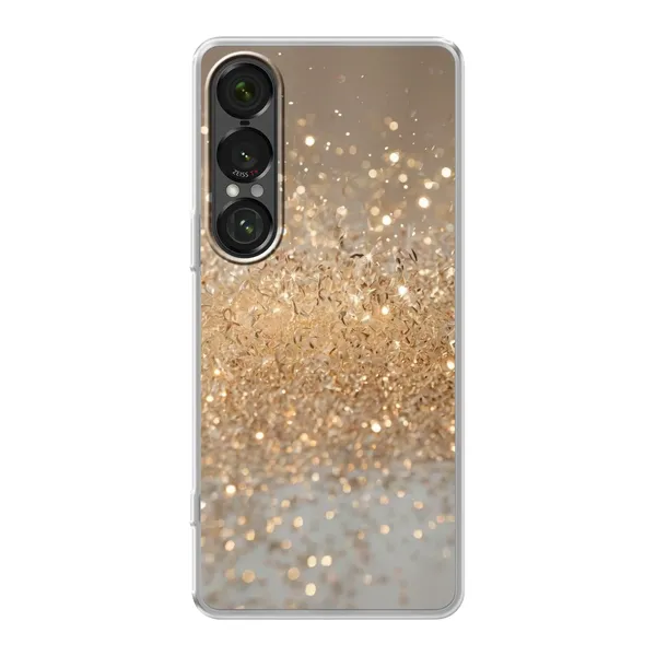 Radiant Gold Glitter Case
