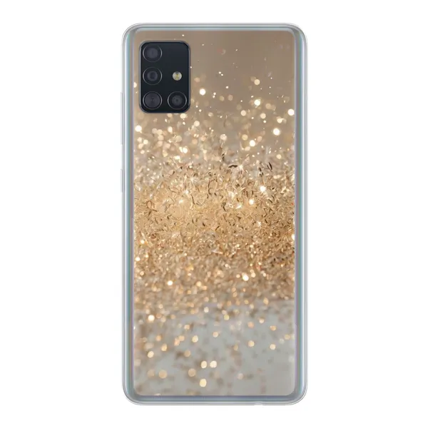 Radiant Gold Glitter Case