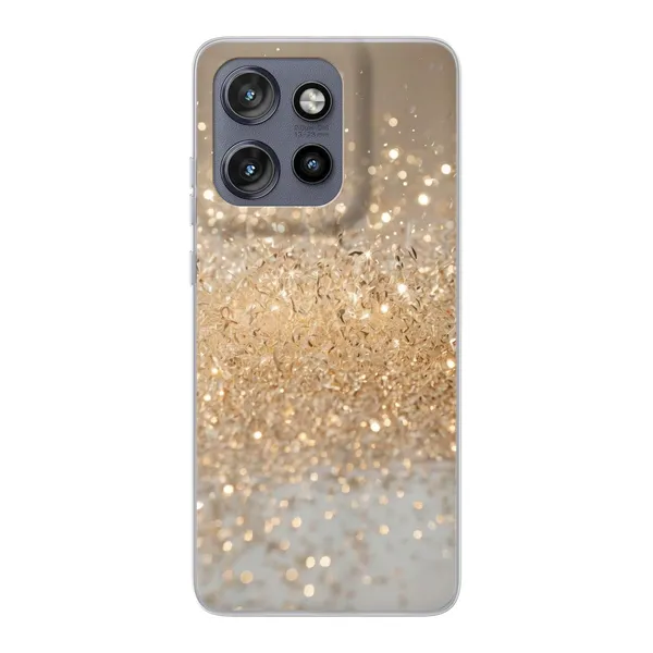 Radiant Gold Glitter Case