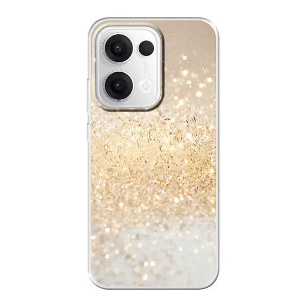 Radiant Gold Glitter Case