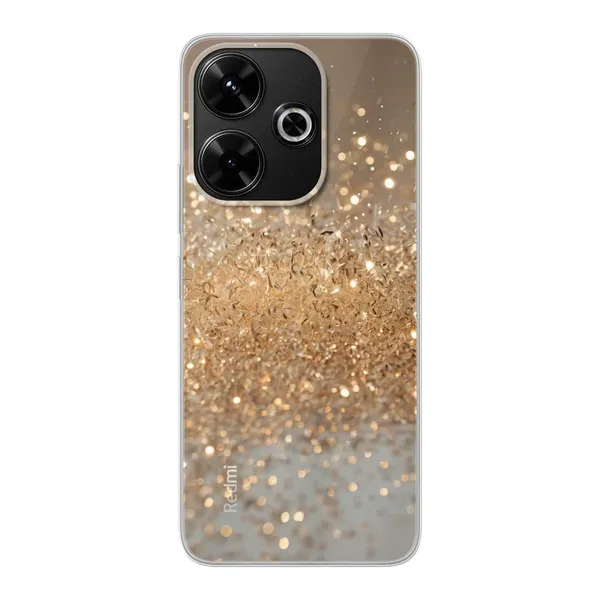 Radiant Gold Glitter Case