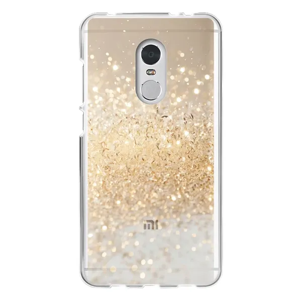 Radiant Gold Glitter Case