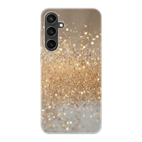 Radiant Gold Glitter Case