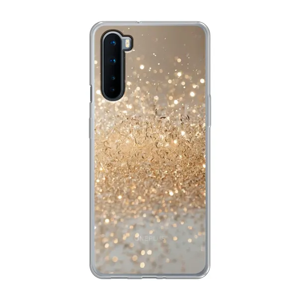 Radiant Gold Glitter Case