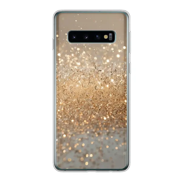 Radiant Gold Glitter Case