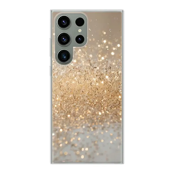 Radiant Gold Glitter Case