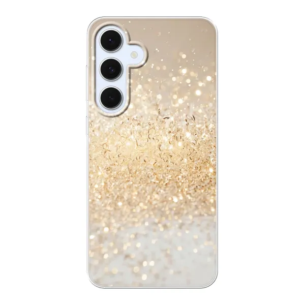 Radiant Gold Glitter Case