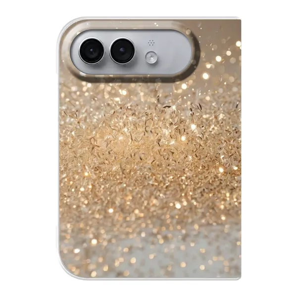 Radiant Gold Glitter Case
