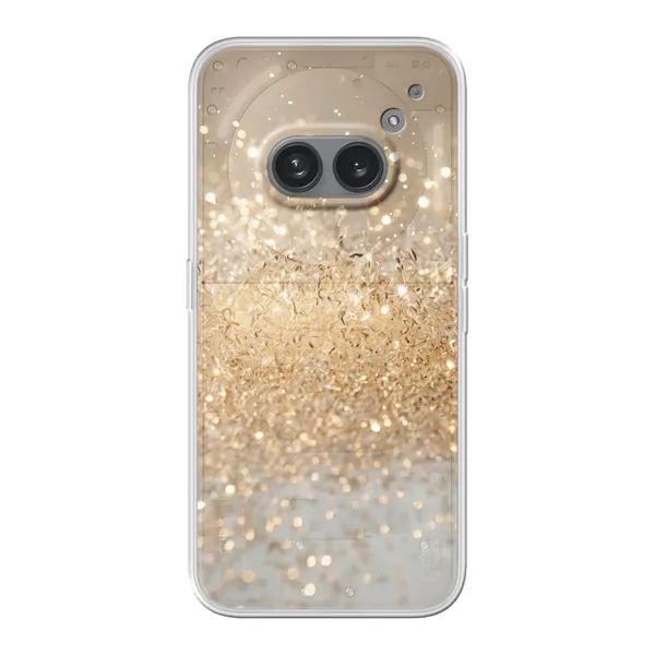 Radiant Gold Glitter Case