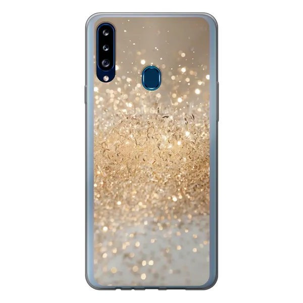 Radiant Gold Glitter Case