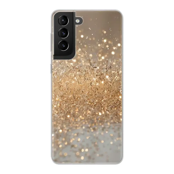 Radiant Gold Glitter Case
