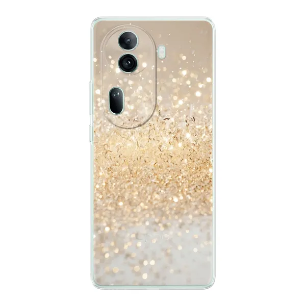 Radiant Gold Glitter Case