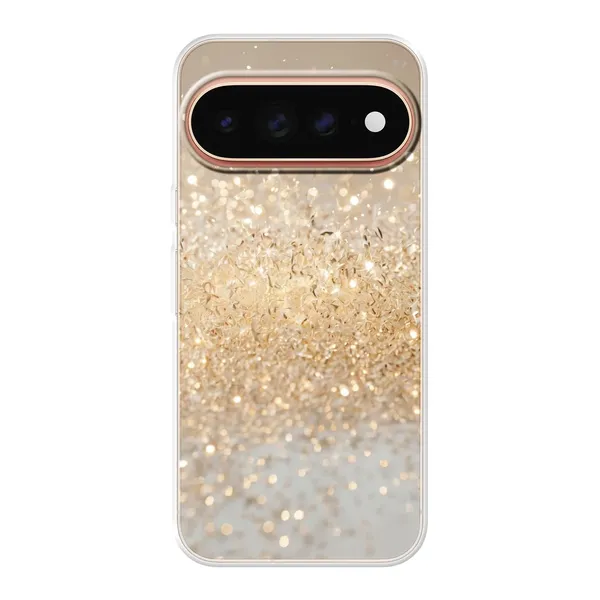 Radiant Gold Glitter Case