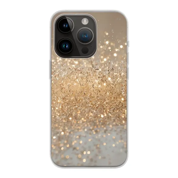 Radiant Gold Glitter Case