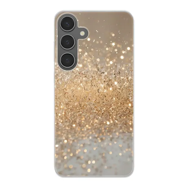 Radiant Gold Glitter Case