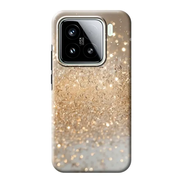 Radiant Gold Glitter Case
