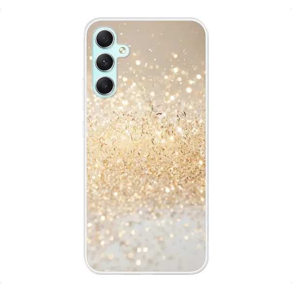 Radiant Gold Glitter Case
