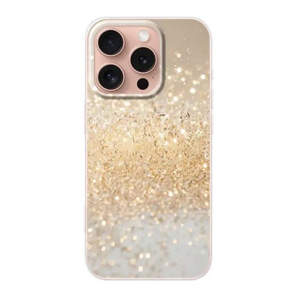 Radiant Gold Glitter Case