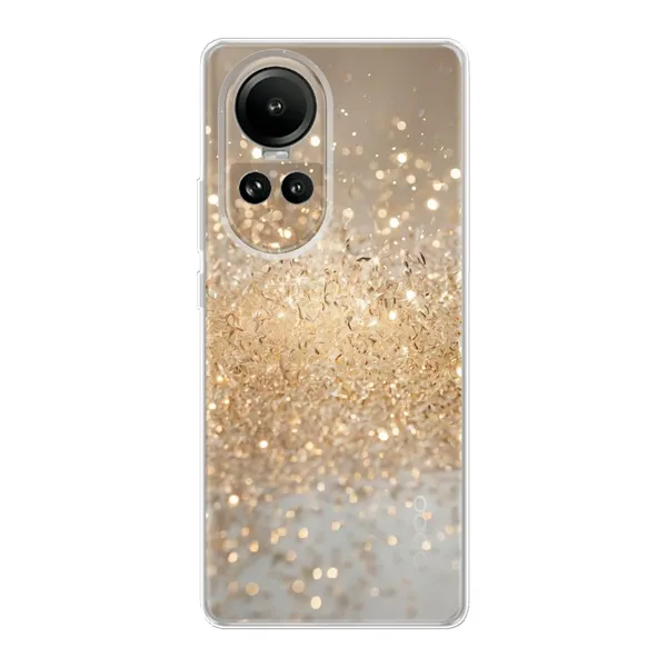 Radiant Gold Glitter Case