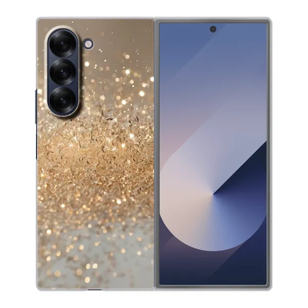 Radiant Gold Glitter Case
