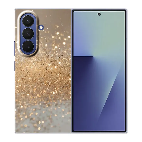 Radiant Gold Glitter Case