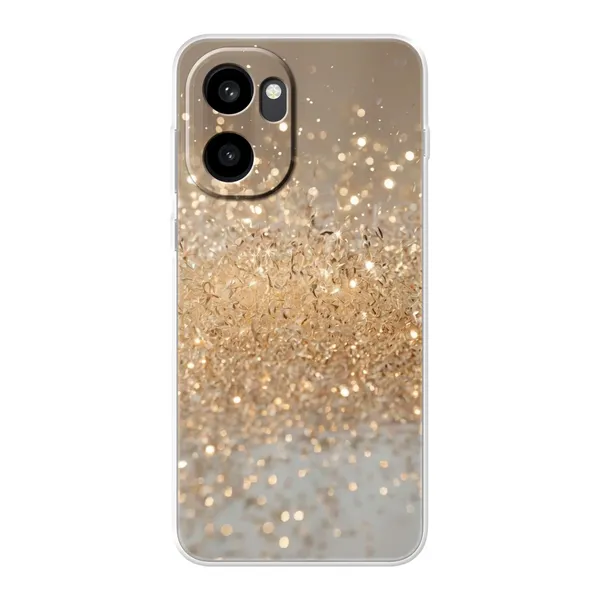 Radiant Gold Glitter Case
