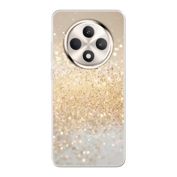 Radiant Gold Glitter Case