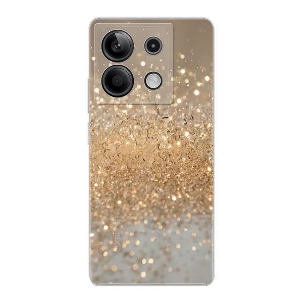 Radiant Gold Glitter Case