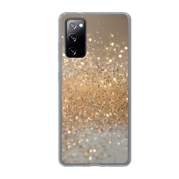 Radiant Gold Glitter Case