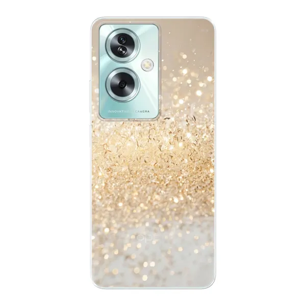 Radiant Gold Glitter Case